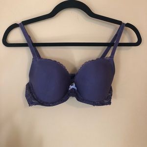 VS Purple Demi Bra size 32D